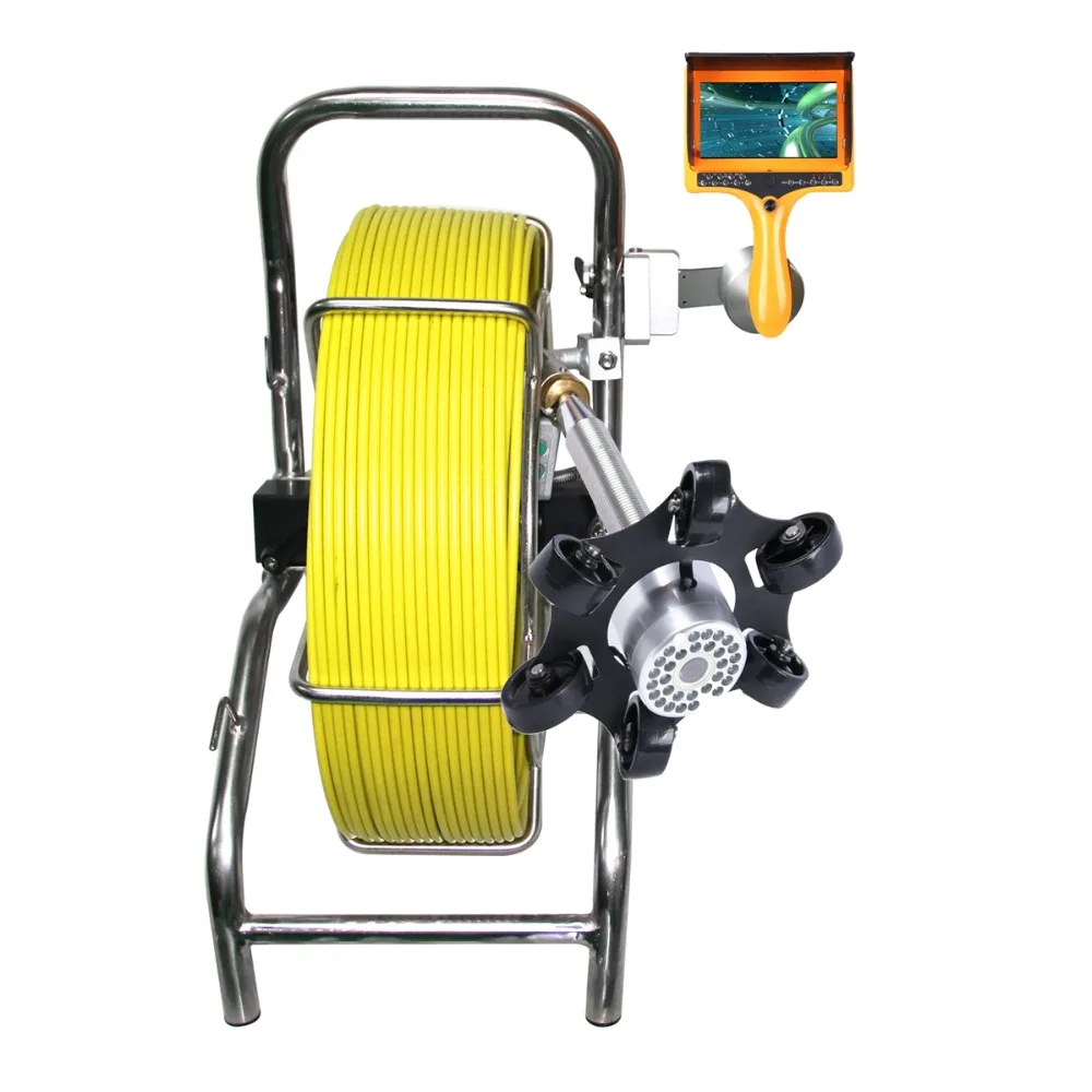 100 м инспекции канализационных труб Камера Системы водопровод мониторинг