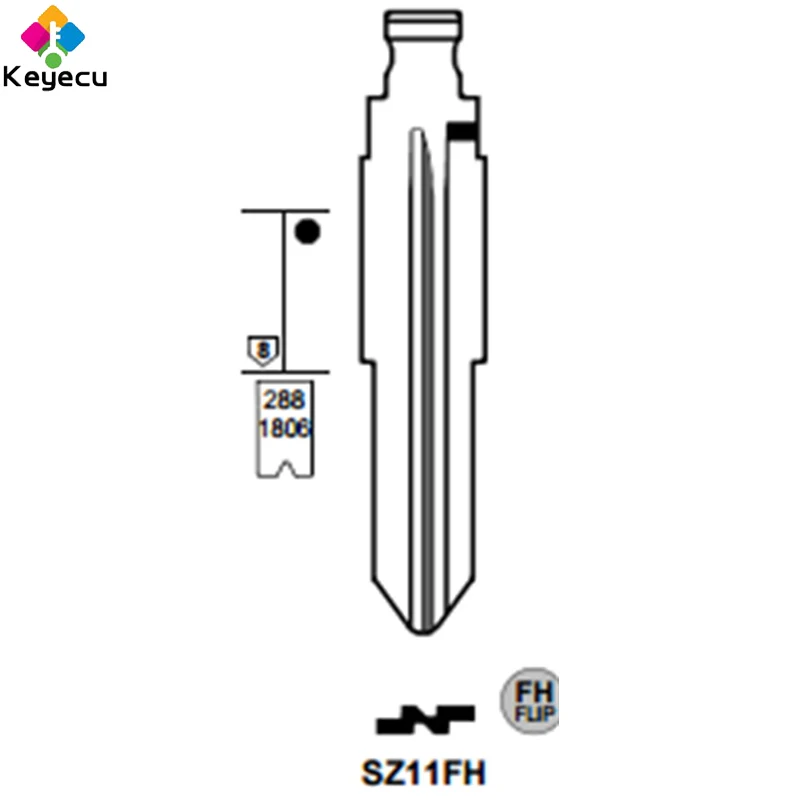 

10pcs/lot KEYDIY Universal Remotes Flip Blade 36#, SZ11MH SZ11FH for Suzuki