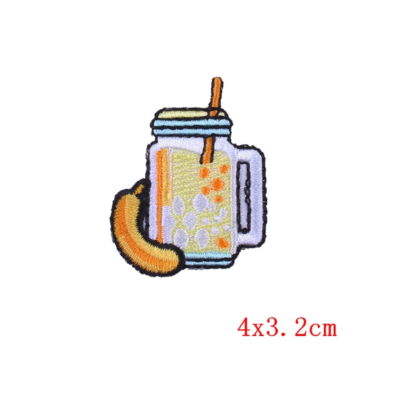 Праджня фрукты патч в виде арбуза собака корги швейных Патчи стильная футболка с