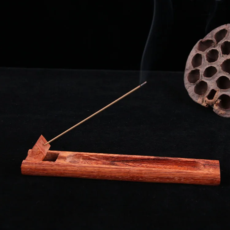 

Вьетнамское розовое дерево, складная доска для благовоний, лежащая курильница, курильница для благовоний, длина около 24,5 см, распродажа, опт...