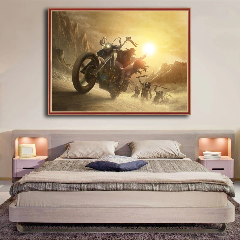 OUYIJIA Harley Bearty мультфильм 5D Сделай Сам алмазная живопись мотоцикл Алмазная вышивка