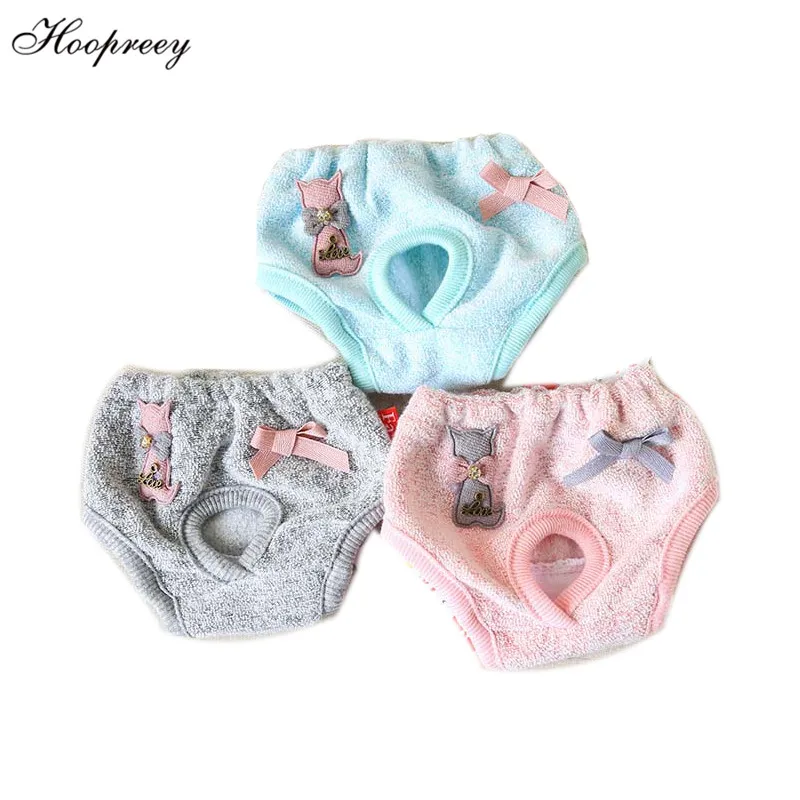 Милая лента с бантом Трусики для собак и других домашних животных