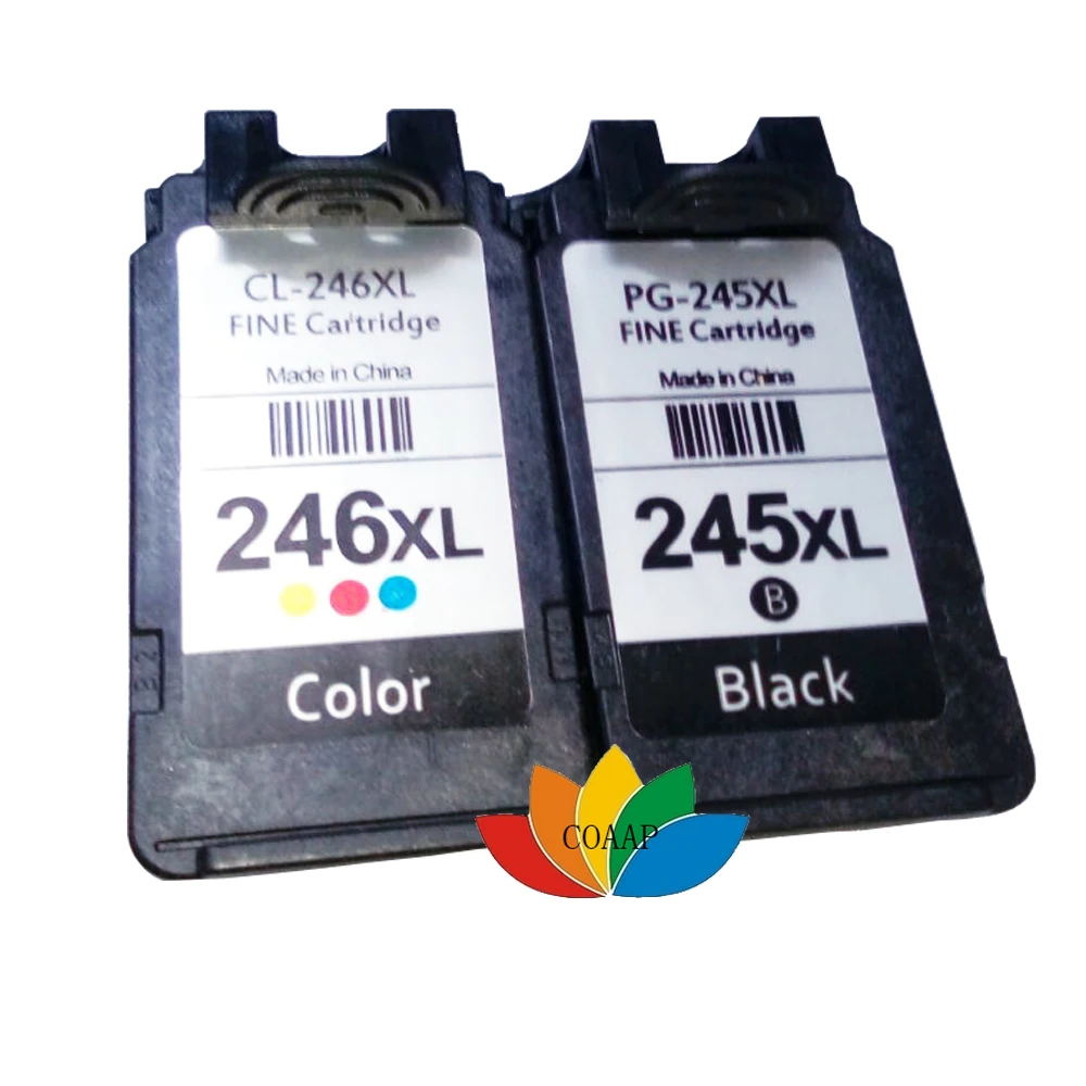 Набор совместимых с Canon PG-245XL/CL-246XL чернильные комбо PIXMA MG2420 MG2520 MG2920 MG2922 MG2924 MX492 iP2820