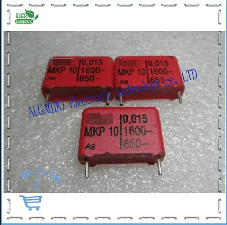 Пленочный конденсатор wei ma MKP 10 мкФ nf и 0 015 в P = 15 мм|film samsung|film capacitorfilm opp |