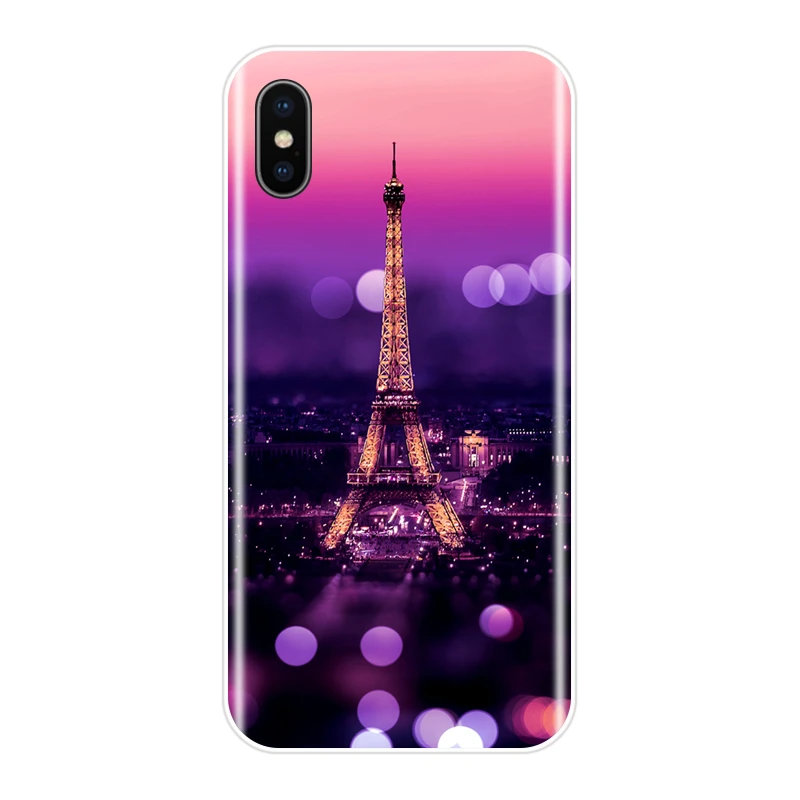 Чехол для телефона Huawei Y6 Y7 Y9 Prime 2018 Мягкий Силиконовый ТПУ милый чехол с