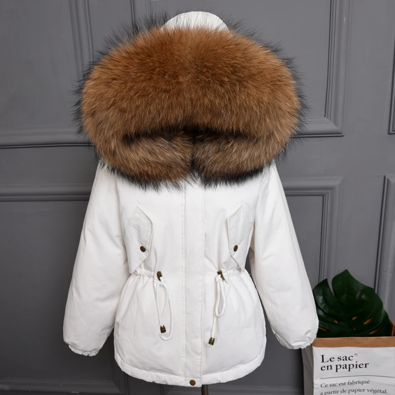 Женский пуховик на белом утином пуху с капюшоном|Женские пуховики| |