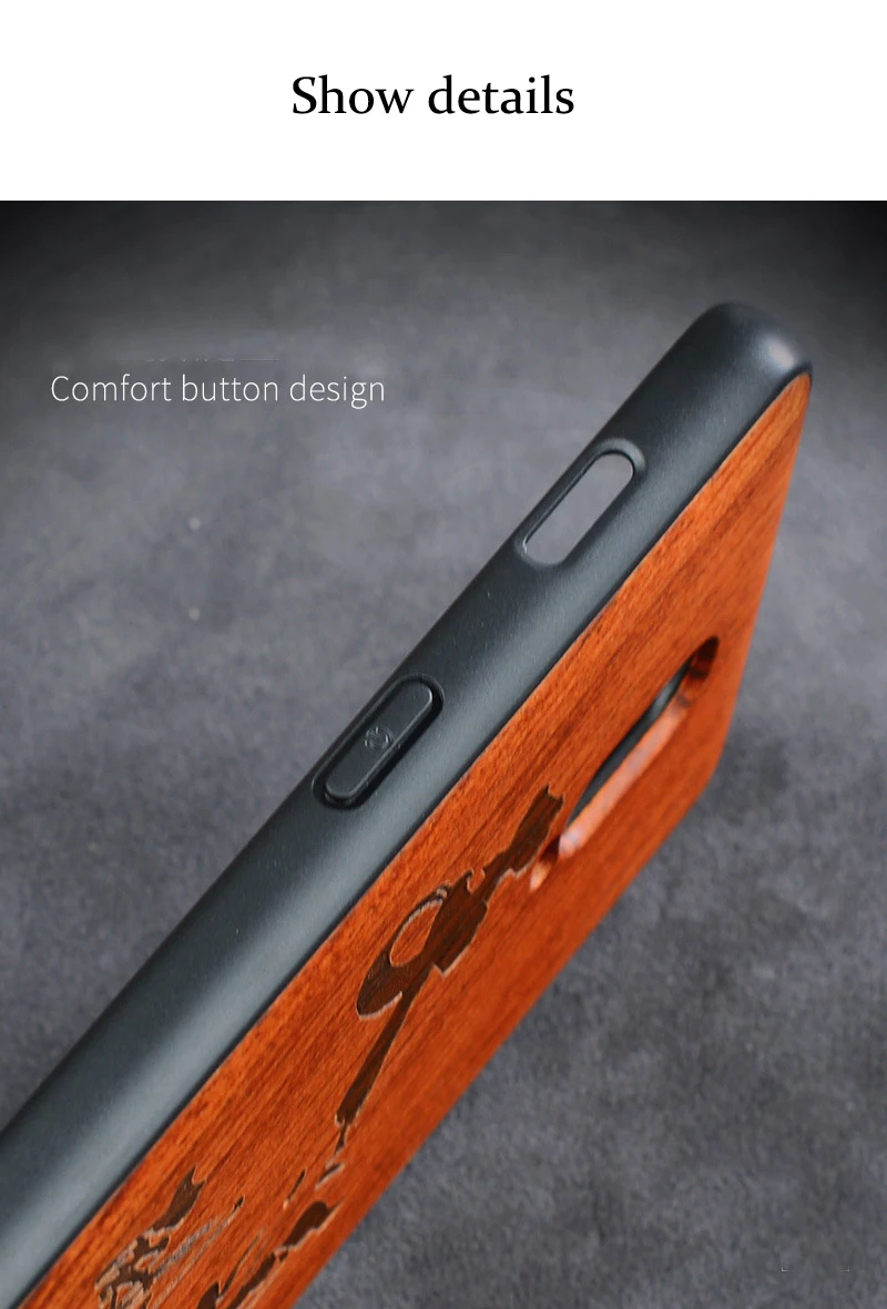 Для Oneplus 7 7 Pro 6 6T 5T твердый деревянный защитный чехол все включено Деревянный чехол для Oneplus 7 7 Pro 6 6T 5T Funda