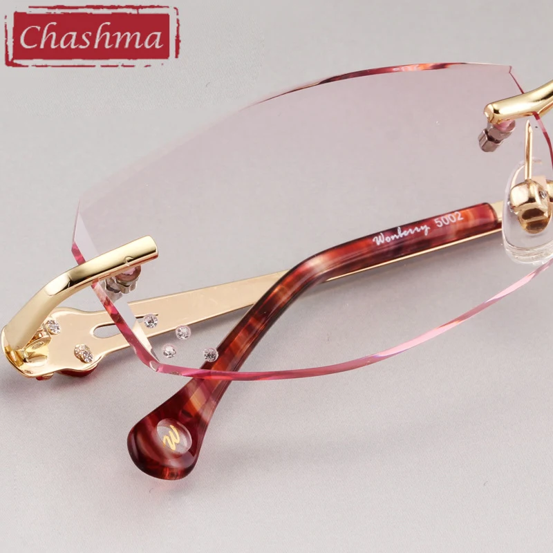 Chashma Роскошные затемняющие линзы очки для чтения при близорукости оправа без