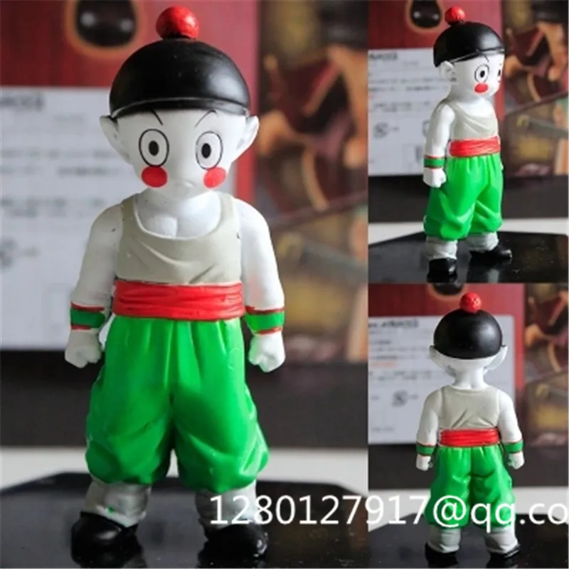 4 Pcs/lot Dragon Ball Z WCF DBZ Vegeta Son Goku Tenshindon Chiaotzu PVC Action Figure Collectible Model Toy OPP 8-15 CM BOX P380 | Игрушки и