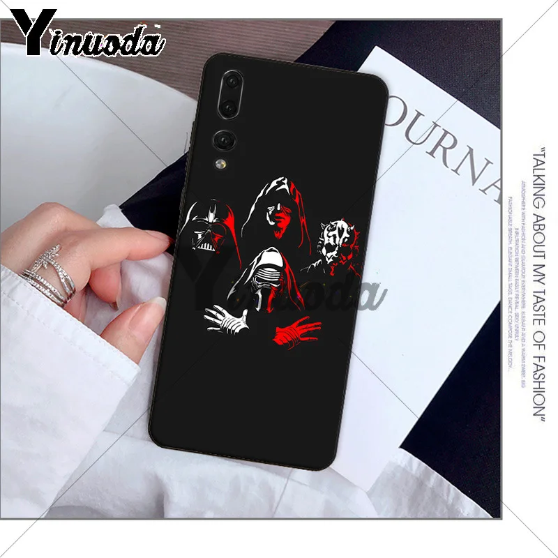 Yinuoda YODA Звездные Войны Пробуждение силы TPU чехол для телефона Huawei P10 plus 20 pro P20 lite mate9