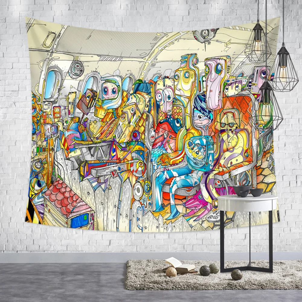 Home Furnishing Bohemian Mandala Tapestry Wall Hanging Sandy Beach Picnic Throw Rug Blanket Camping Tent Travel Sleeping Pad | Дом и сад