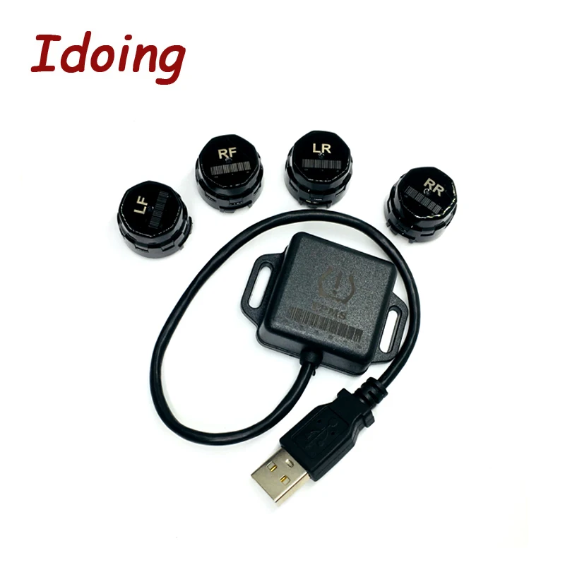 IDoing специальные TPMS новейшая технология автомобиля TPMS система контроля давления в шинах с мини внутренним датчиком Авто поддержка бар и PSI