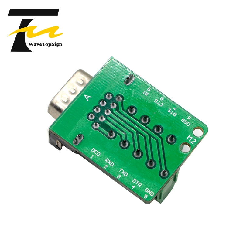 

DB9 Male Female Welding-free Adapter Signals Terminal Module RS232 Serial To Terminal DB9 Connector