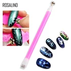 Магнитный 3d-лак для ногтей ROSALIND, с цветами и кошачьими глазами, для дизайна ногтей, для маникюра