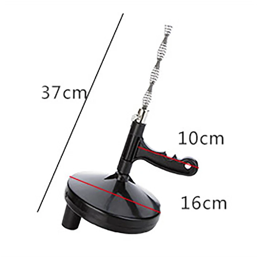 

Toilet Plunger Household Powerful Sink Drain Pipe Pipeline Dredge Toilet Plungers Bathroom Bendable Spring Drain Cleaners Home