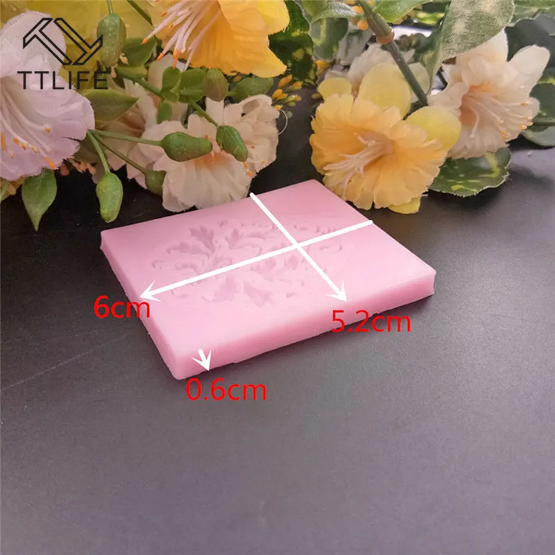 VOGVIGO 1 шт границы Силиконовая Форма Fondant Mold торт декоративные инструменты форма