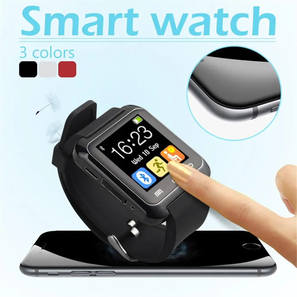 Новые смарт часы с Bluetooth Смарт U8 для IPhone IOS Android телефон ношения устройство Smartwach PK