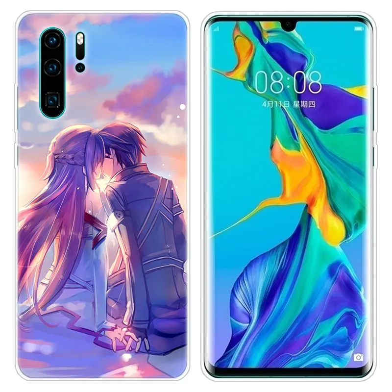 Чехол силиконовый для Huawei P30 20 Pro 10 P9 P8 Lite 2017 P Smart Z Plus 2019 NOVA 5i 5 Pro|Бамперы| |