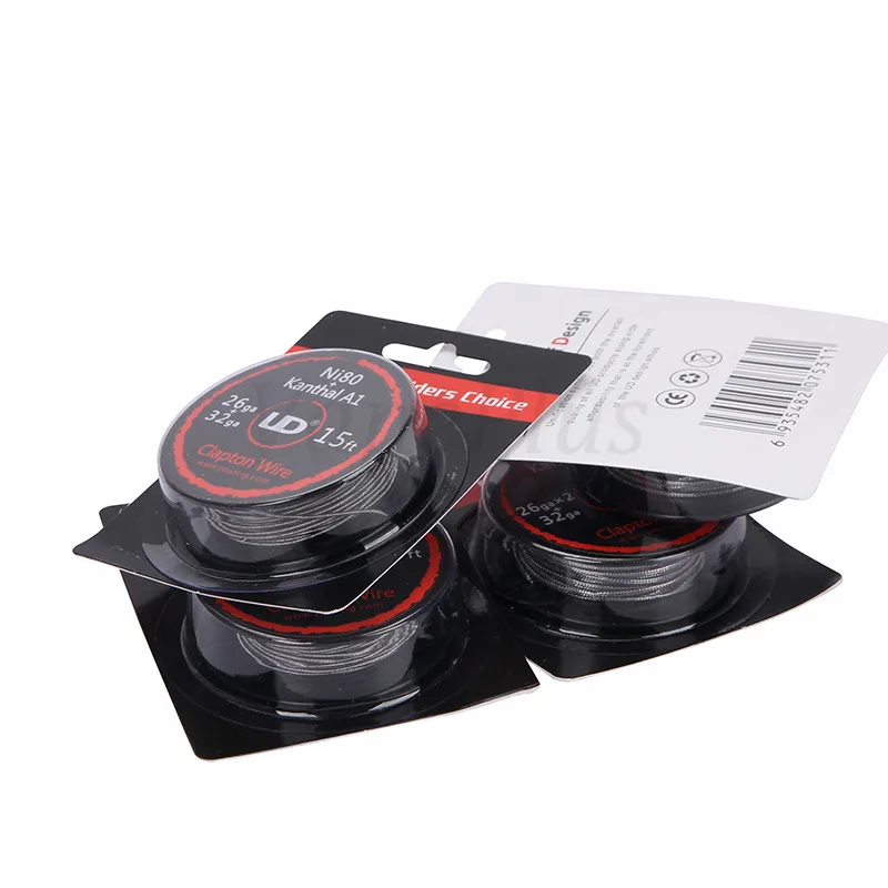 Оригинальный YOUDE UD 26ga 28ga 32ga KA1 проволока Clapton 15ft/рулонные аксессуары для
