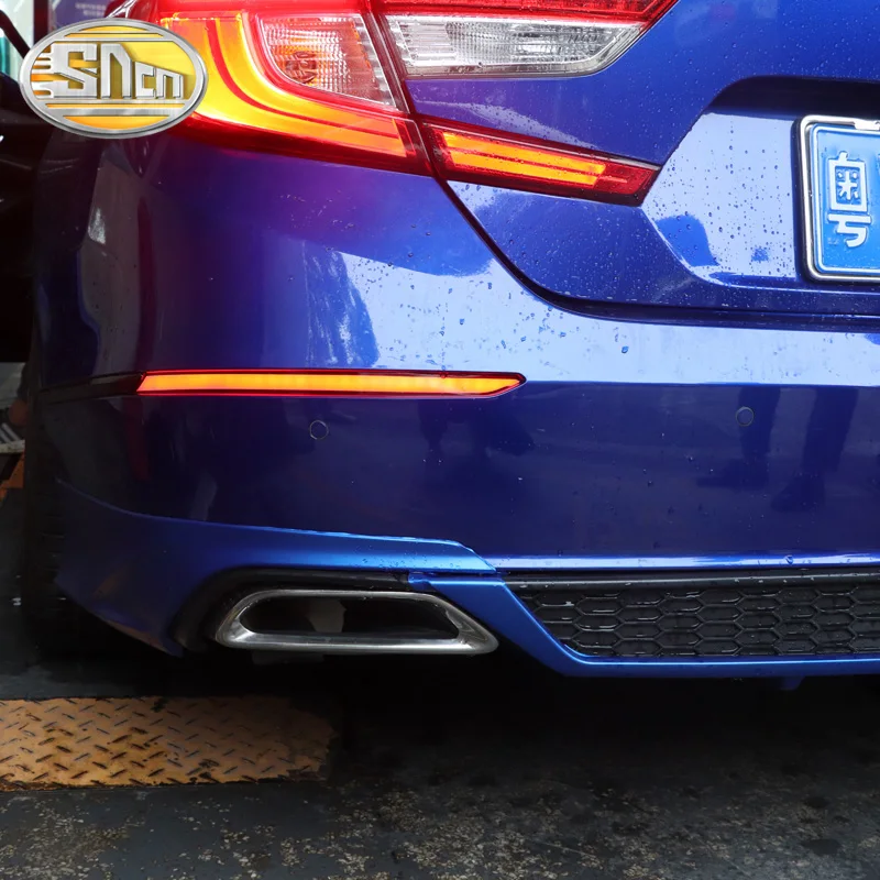 2 шт. задняя противотуманная фара для Honda Accord Inspire Plug& Play Автомобильный светодиодный задний бампер тормозной Свет динамический поворотник отражатель
