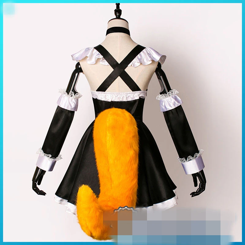 2017 новая одежда аниме Fate/stay Night Caster Tamamo no mae костюм на Хэллоуин карнавальные