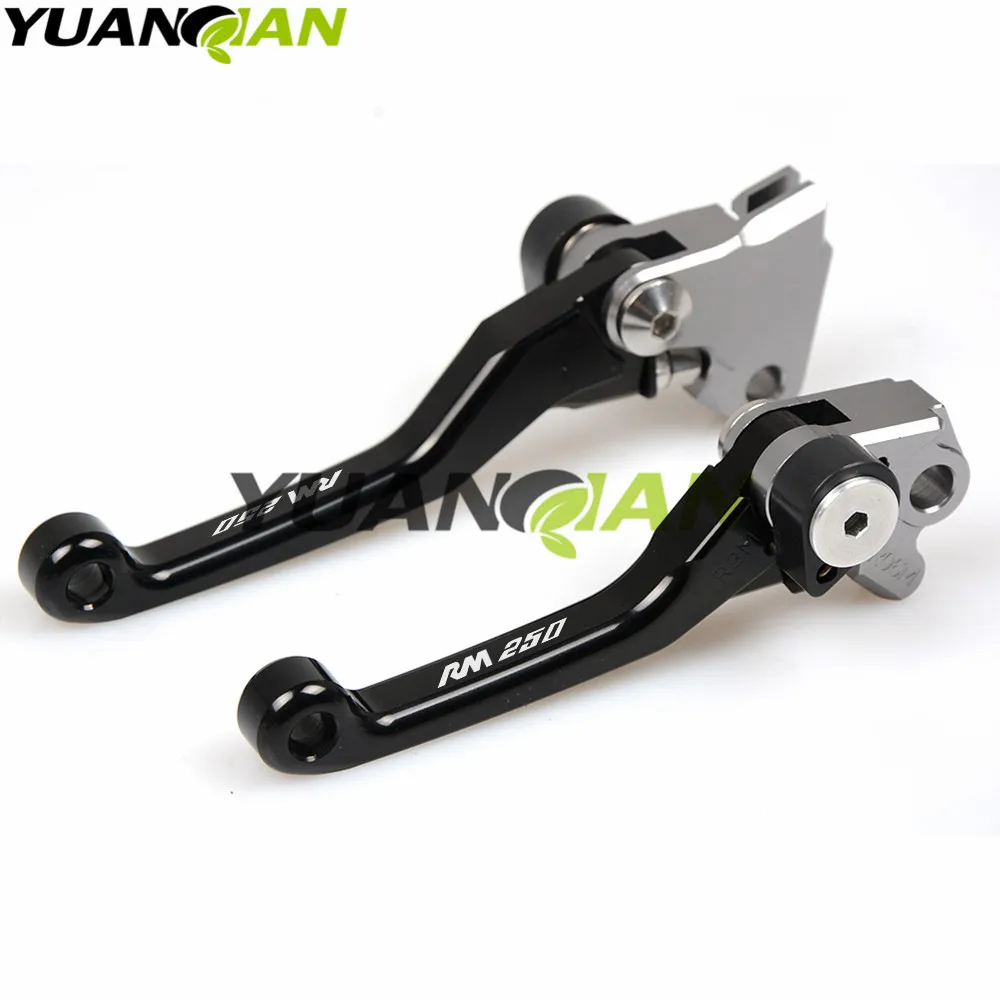 Для Suzuki RM 250 04 05 06 07 08 ЧПУ Рычаги сцепления тормоза мотоцикла|brake clutch levers|cnc brake