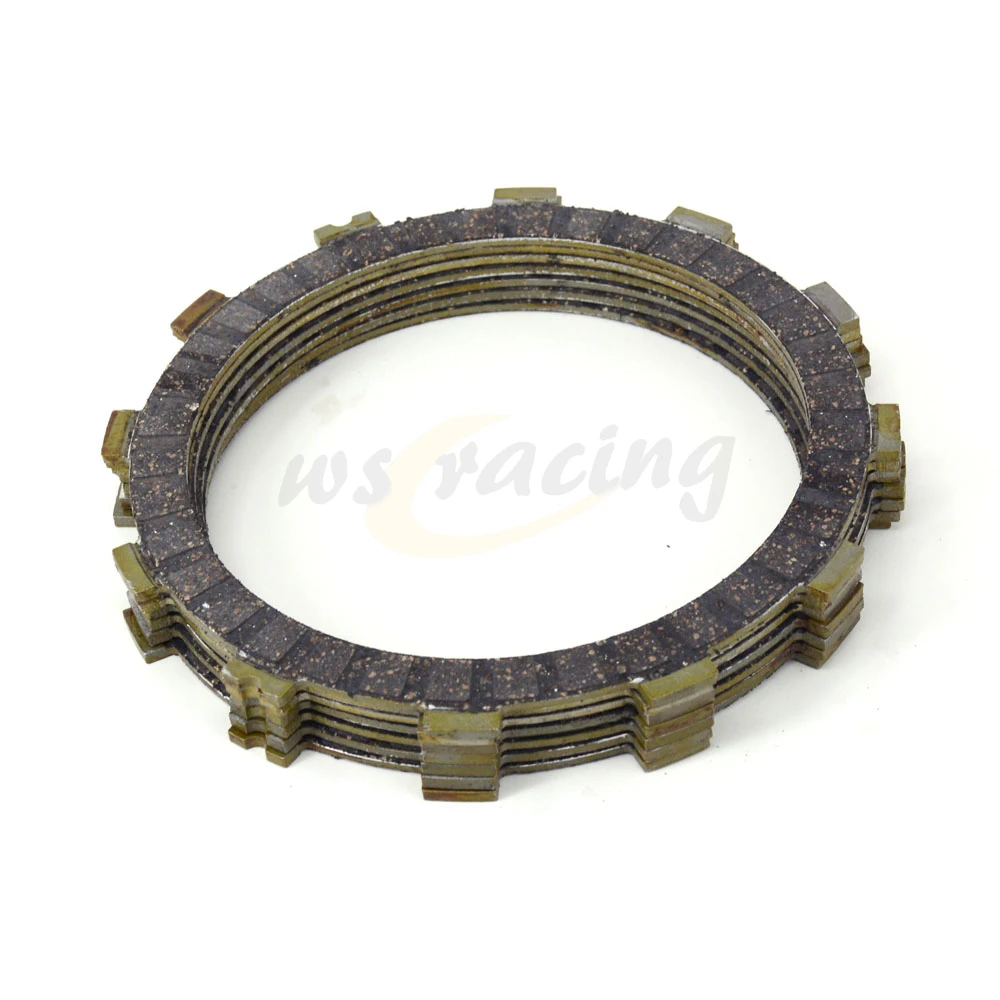 

7 Pcs Motorcycle Engine Parts Clutch Friction Plates Fit For KAWASAKI VN400 ZR400 ZX400 EN450 EN500 EX500 KZ550 ZR550 ZX550