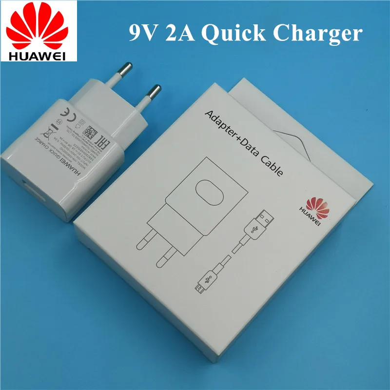 Оригинальное зарядное устройство huawei p20 lite P9/p10/mate 20 p8 nova 3 4 2 2i Honor 8 9 MATE y6 2017 QC 0