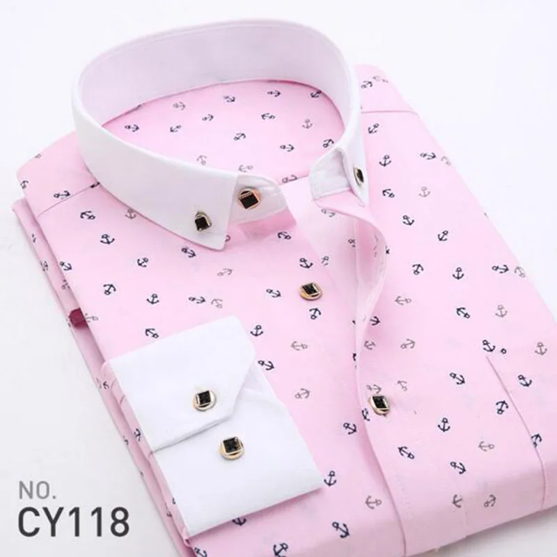 2019 мужская повседневная одежда с цветочным принтом рубашки Camisa отложной