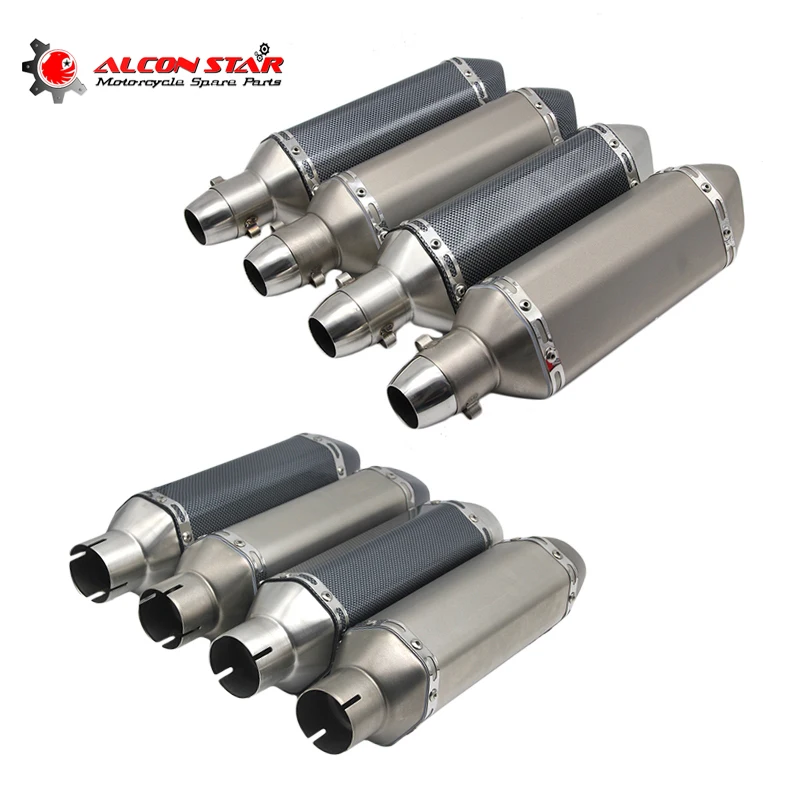 Alconstar 36 51 мм Универсальный мотоцикл Akrapovic Yoshimura глушитель трубы с DB убийца Escape мото