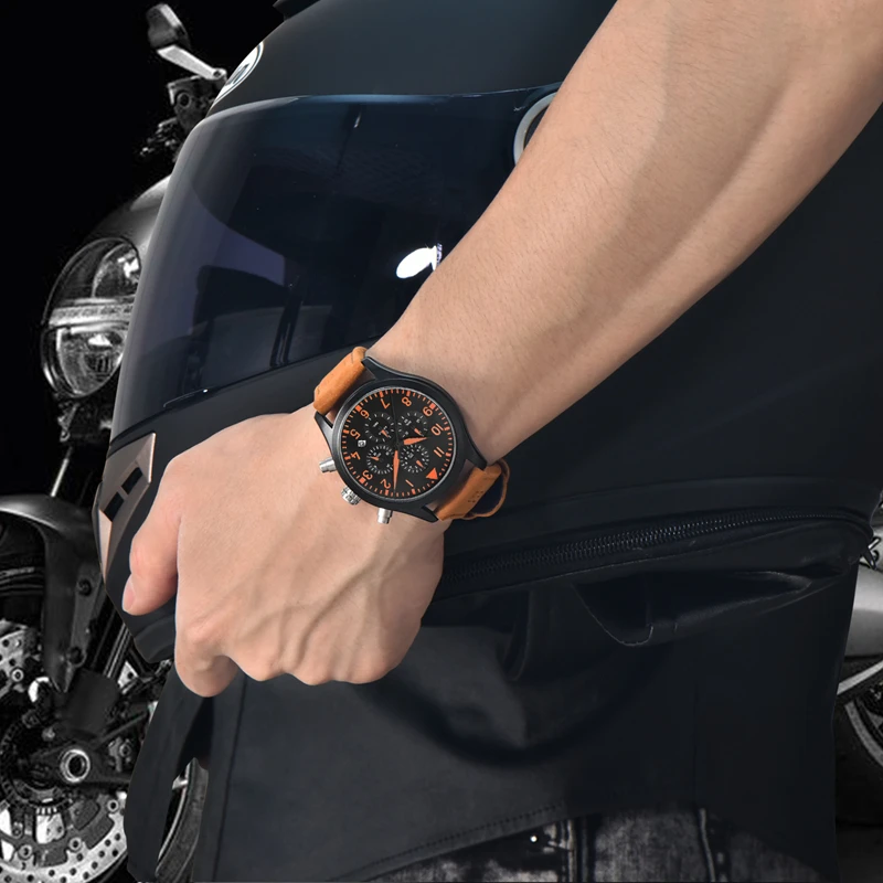 Relojes hombre 2019 BENYAR модные кожаные мужские часы на ремне xfcs Топ бренд класса люкс
