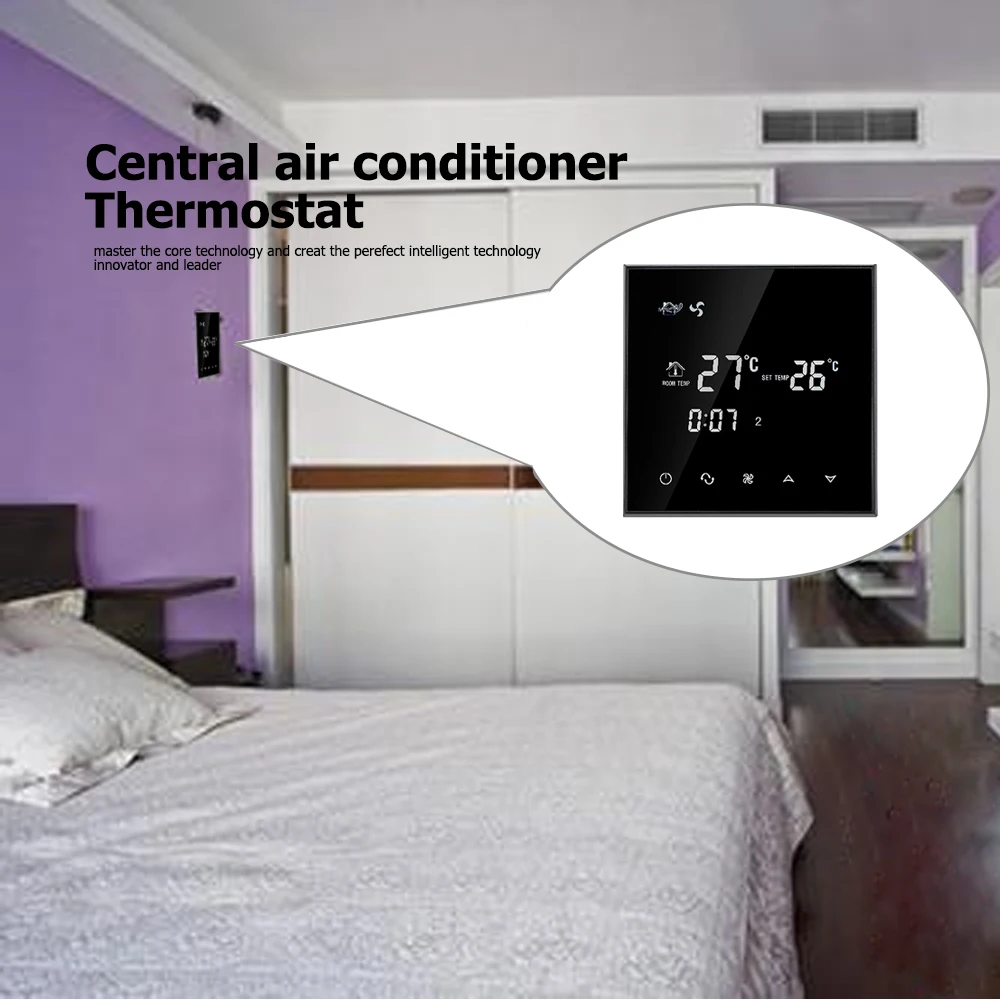 Beok TGT70-AC центральный кондиционер термостат переключатель температуры контроллер 2 трубы вентилятор катушки комнатный термостат