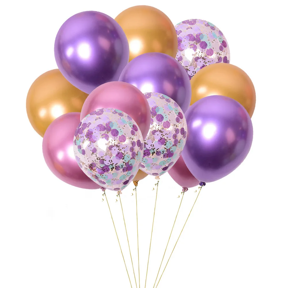 

Balloon Suit Wedding Decoration Kit Print Birthday Party 15pcs Kids For Baby Celebration Color Q20