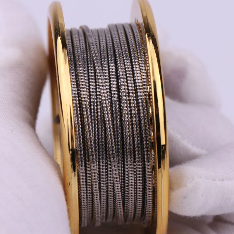 Нагревательный провод XFKM NI80 SS316L Нихром высокая плотность провода Alien Clapton