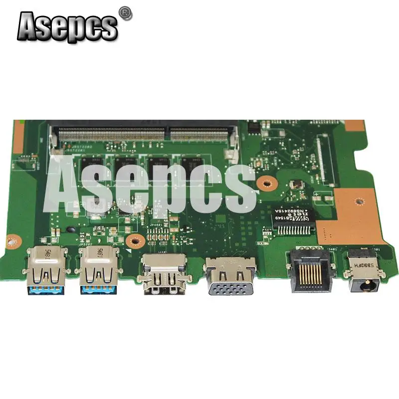 Asepcs X555LD материнская плата для ноутбука Asus X555LP X555LA X555L X555 тестовая Бортовая 4G RAM I7