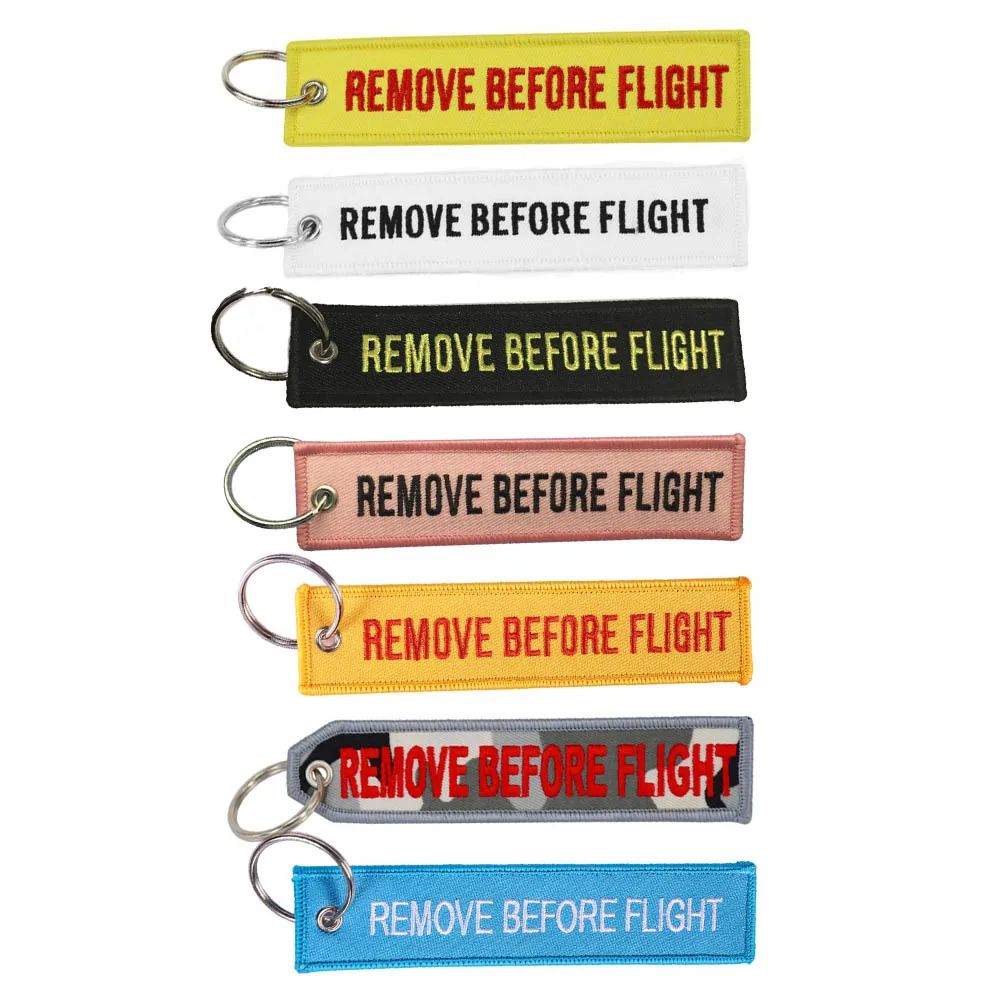 Брелок для ключей с надписью Remove Before Flight (снять перед полетом)| |