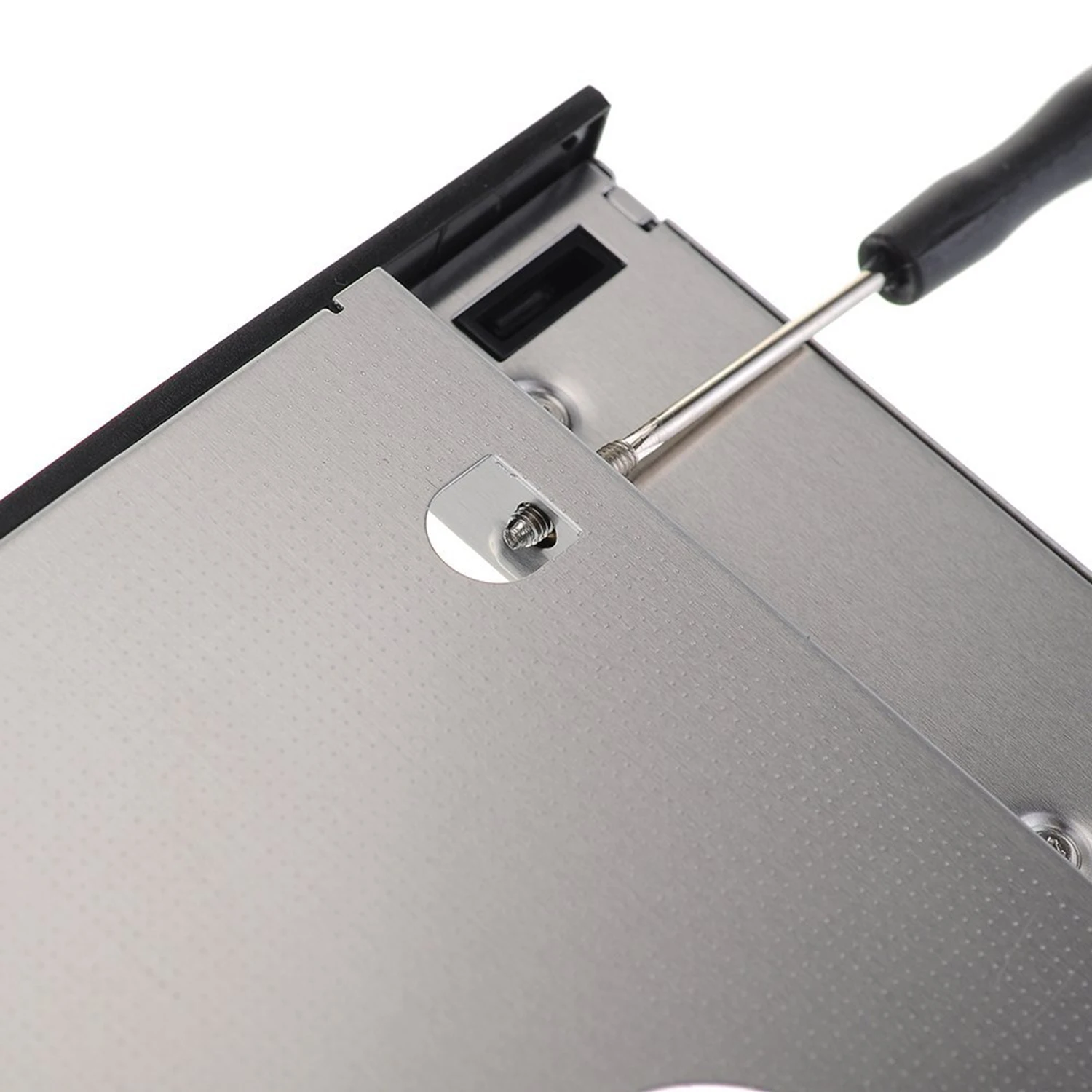 Besegad 2 й 5 дюймовый HDD SSD жесткий диск Caddy чехол адаптер Корпус 12 7 мм алюминиевый SATA к