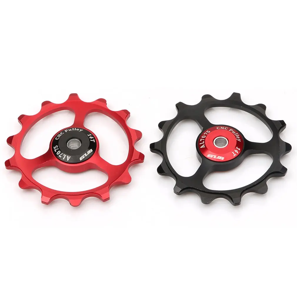 Велосипедное направляющее колесо 14 T положительное и отрицательное Зубное