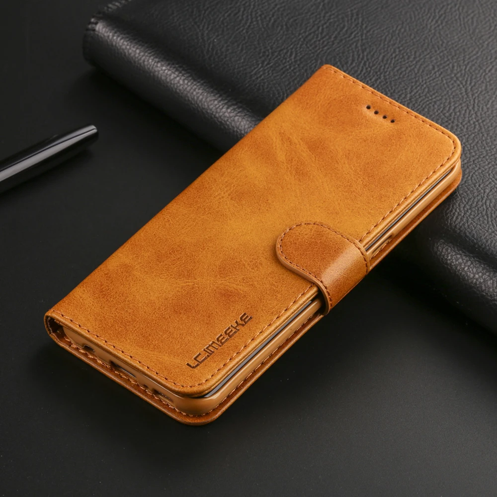 Luxury Leather Flip Case For Samsung Galaxy S8 Plus Soft Silicone Cover Card Holder Wallet Coque | Мобильные телефоны и