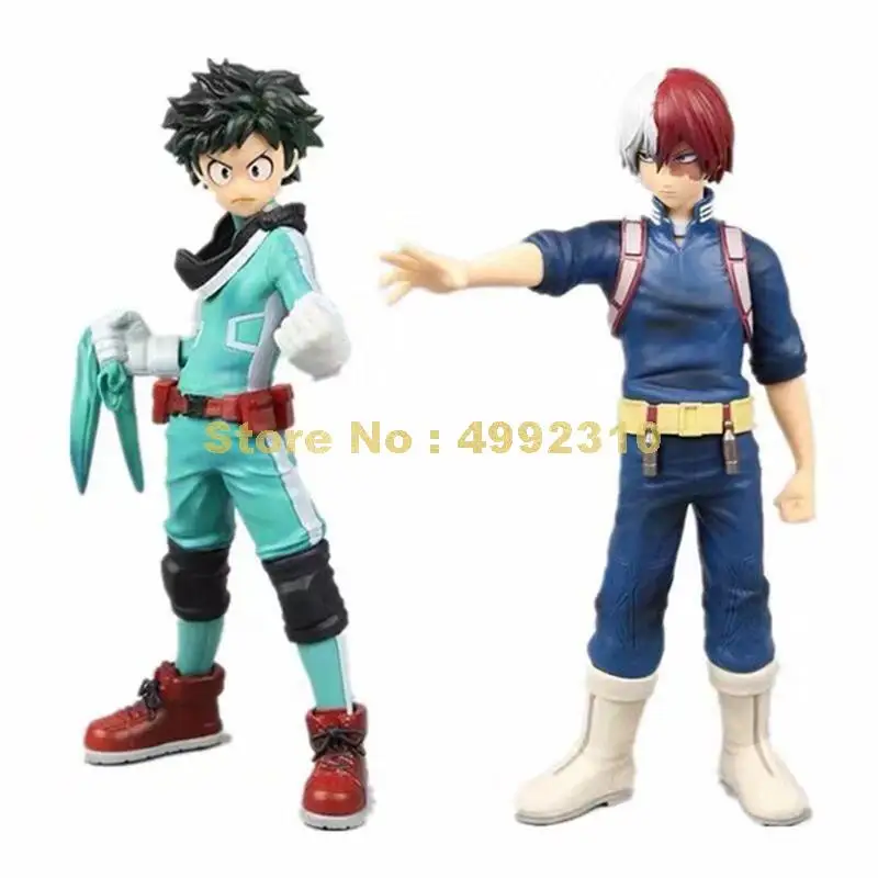 Аниме boku no my hero academic 2th izuku midoriya shoto ПВХ фигурка 17 см игрушка|Игровые фигурки и