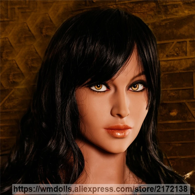 WMDOLL кукла для орального секса Head сексуальных реальных силиконовых