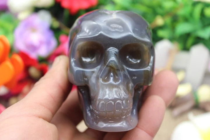 397 грамм натурального кварца кристалл исцеление черепа A2 открытая улыбка