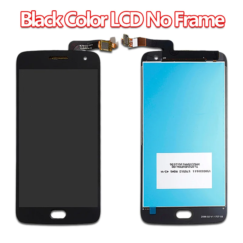 100% протестированный 5 2-дюймовый ЖК-для мото G5 плюс LCDs Plus дисплей с сенсорным