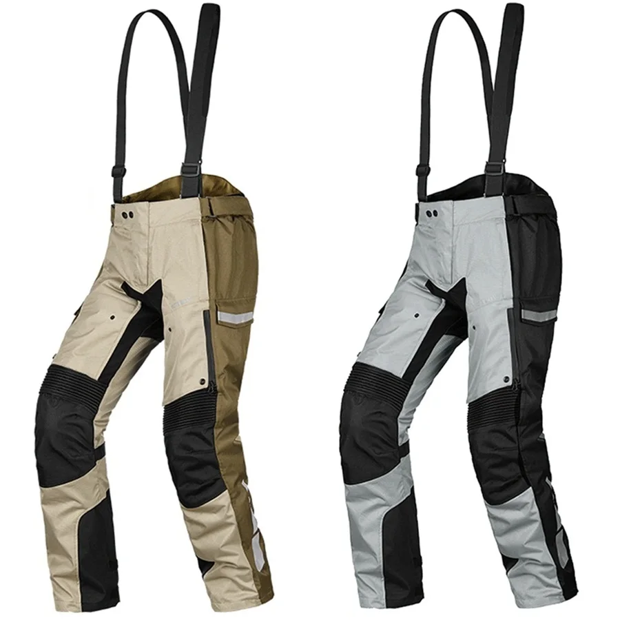 

Free shipping 1pcs Men's Racing Pants Motocross Clothing Moto 3layer Waterproof Windproof Warm Motorcycle Pants