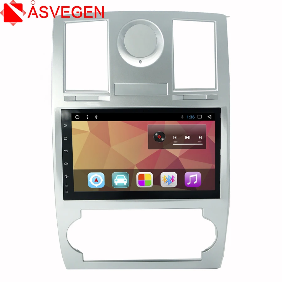 

Asvegen Новый 9 ''Android 2000 Quad Core 2G + 32GB HD сенсорный экран GPS 3G 4G WIFI BT SWC навигация для Chrysler 300C 2014-