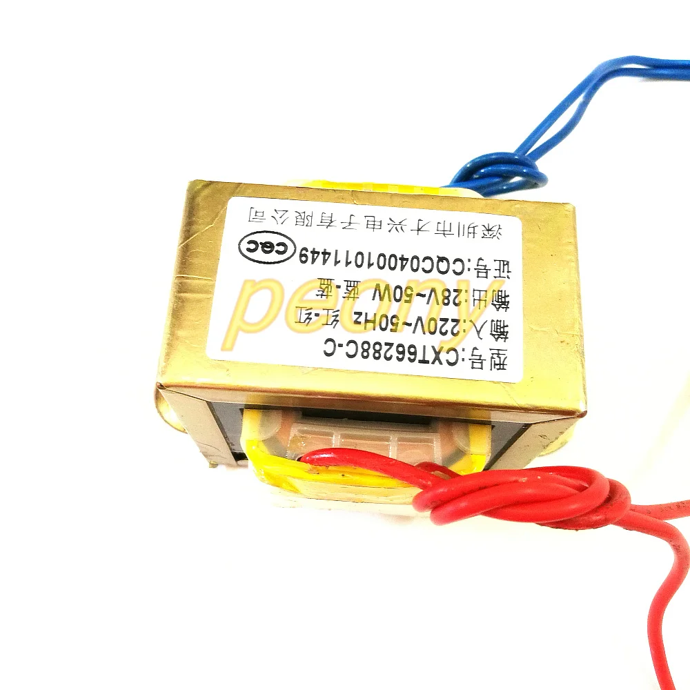 EI66 силовой трансформатор 50 Вт/ва 220В до 28В 1.78A AC AC28V трансформатор|Трансформаторы| |