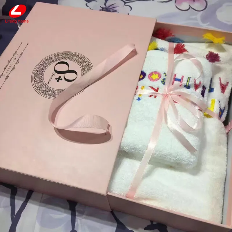 Комплект полотенец с кисточками пляжное полотенце вышивкой высококачественное