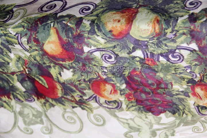 

Free shipping-Italy export fruits Figure Continental cloth tablecloths