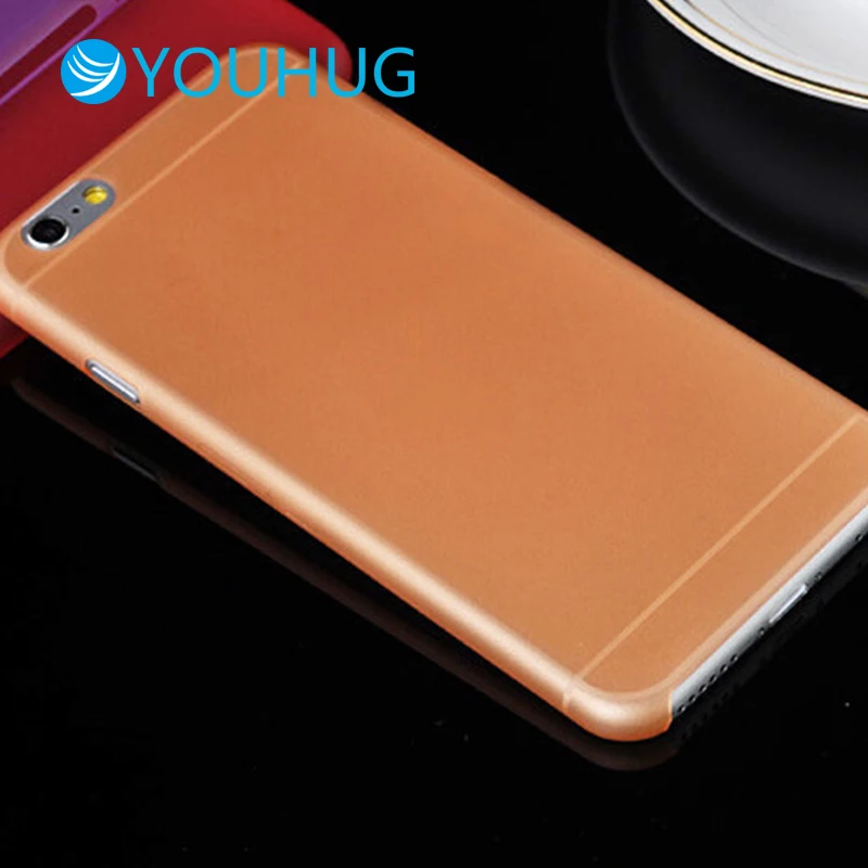 Топ из натуральной 0 3 мм ультра тонкий матовый мороз Прозрачный чехол для iPhone 6 6s