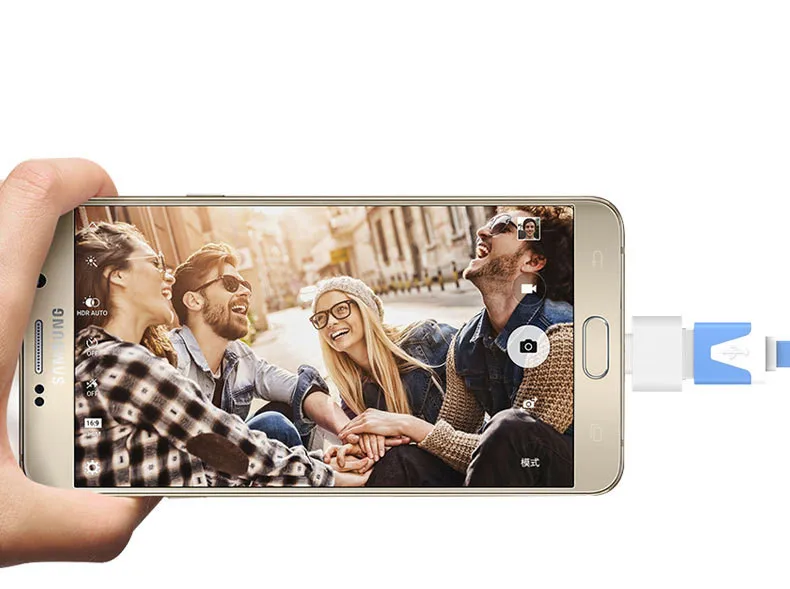А. С OTG Micro USB адаптер для флеш-накопителя ПК конвертер samsung Xiaomi HUAWEI Microusb мобильный
